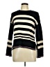 Ellen Tracy Stripes Black Pullover Sweater Size M - photo 1