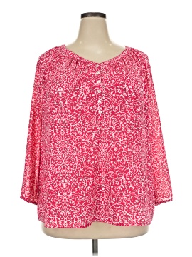 Croft & Barrow 3/4 Sleeve Blouse