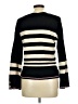 Ellen Tracy Stripes Black Pullover Sweater Size M - photo 2