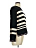 Ellen Tracy Stripes Black Pullover Sweater Size M - photo 4