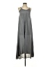Pink Stitch Gray Casual Dress Size 4 - photo 1