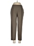 Piazza Sempione 100% Wool Solid Brown Wool Pants Size EU (IT) 44 / US 8 - photo 1