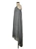 Pink Stitch Gray Casual Dress Size 4 - photo 5