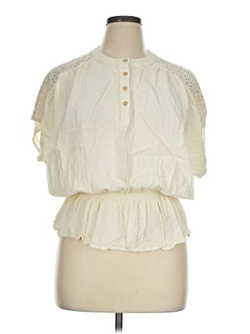 Democracy Short Sleeve Blouse (view 1)