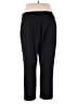 DKNY Solid Black Active Pants Size 18 - photo 2