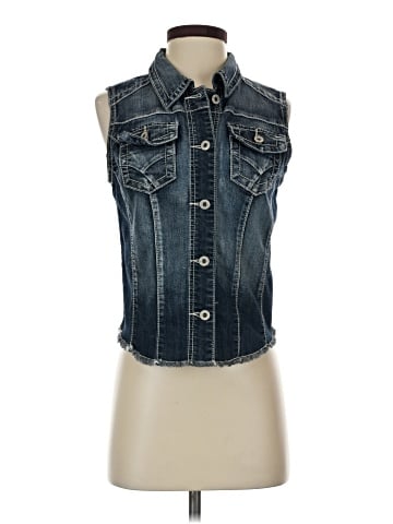 Maurices Denim Vest (view 1)