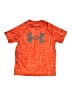 Under Armour 100% Polyester Orange Active T-Shirt Size XS (youth) - photo 1