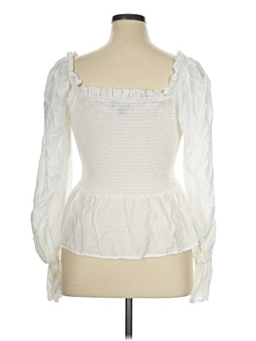 ELOQUII Long Sleeve Blouse (view 2)