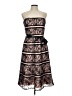 BCBGMAXAZRIA 100% Polyester Black Cocktail Dress Size P (petite) - photo 1