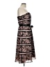 BCBGMAXAZRIA 100% Polyester Black Cocktail Dress Size P (petite) - photo 4