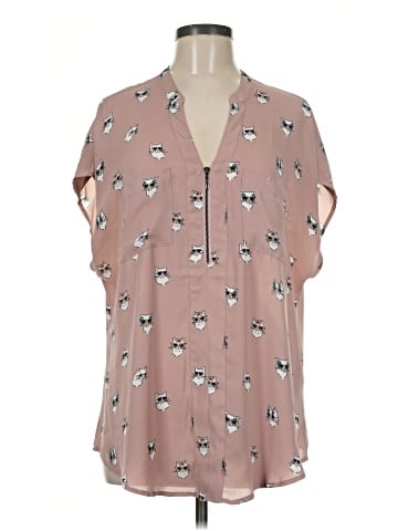 Torrid Short Sleeve Blouse (view 1)