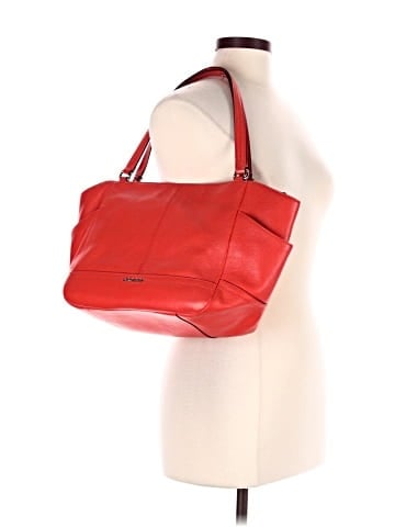Coach Leather Tote (view 2)