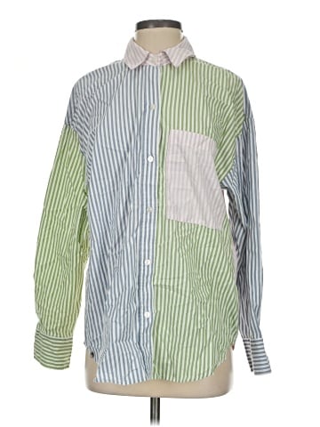 Abercrombie & Fitch Long Sleeve Button-Down Shirt (view 1)