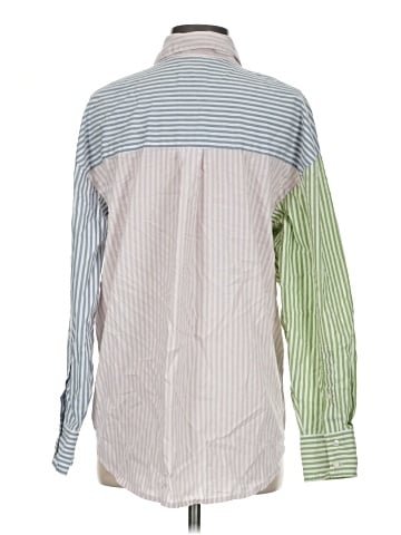 Abercrombie & Fitch Long Sleeve Button-Down Shirt (view 2)