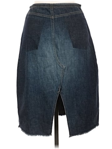 DKNY Jeans Denim Skirt (view 2)