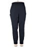 dalia Solid Blue Casual Pants Size 18 - photo 1