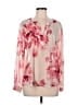 Creative Commune 100% Polyester Pink Long Sleeve Blouse Size M - photo 1