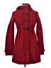 Divided by H&M Red Wool Coat Size 2 - photo 1