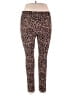 JoyLab Animal Print Brown Leggings Size XXL - photo 1