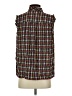 L.L.Bean White Brown Sleeveless Blouse Size 2 - photo 2