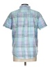 L.L.Bean 100% Cotton Tweed Blue Short Sleeve Button-Down Shirt Size L (estimated) - photo 2