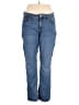 Talbots Outlet Solid Blue Jeans Size 14 - photo 1