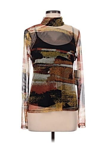 DKNY Long Sleeve Top (view 1)