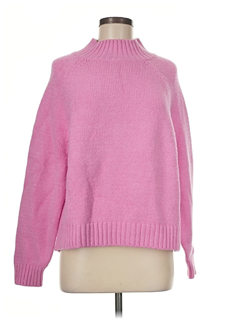 Pre-owned Old Navy Turtleneck Sweater In Pink