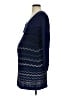 Seraphine Chevron-herringbone Blue Cocktail Dress Size 4 - photo 5