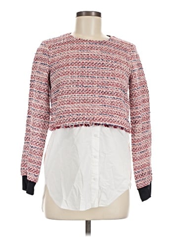 Zara TRF Long Sleeve Blouse (view 1)