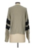 John & Jenn Color Block Green Tan Pullover Sweater Size S - photo 2