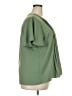 Coco + Carmen 100% Polyester Green Short Sleeve Blouse Size XXL - photo 4