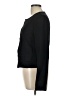 Three Dots Black Long Sleeve Top Size L - photo 5