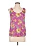 Lush 100% Polyester Purple Sleeveless Top Size L - photo 1