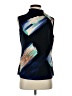 DKNY Blue Sleeveless Blouse Size S - photo 1