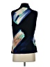 DKNY Blue Sleeveless Blouse Size S - photo 2