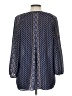 Daniel Rainn 100% Polyester Blue 3/4 Sleeve Blouse Size L - photo 2