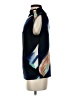 DKNY Blue Sleeveless Blouse Size S - photo 5