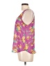 Lush 100% Polyester Purple Sleeveless Top Size L - photo 5