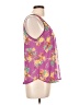 Lush 100% Polyester Purple Sleeveless Top Size L - photo 4