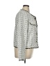 Pol 100% Polyester Tweed Ivory Jacket Size XL - photo 4