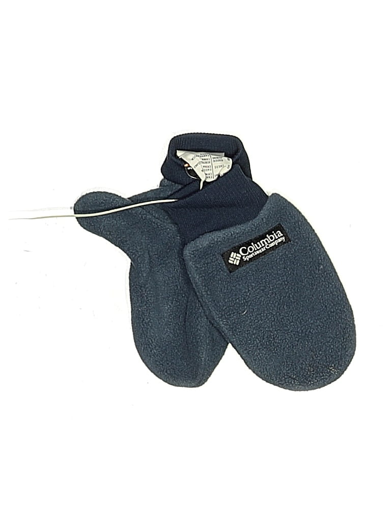 Pre-owned Columbia Kids' Mittens In Blue