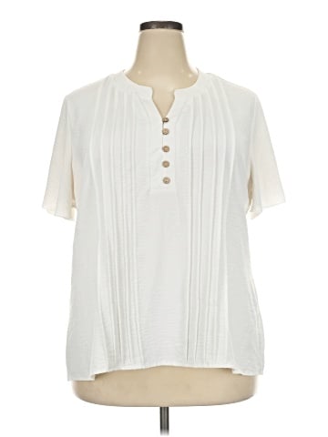 Coco + Carmen Short Sleeve Blouse (view 1)
