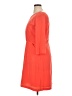 Gap 100% Polyester Solid Orange Casual Dress Size 14 - photo 5