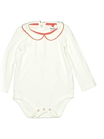 Baby Boden Long Sleeve Onesie (view 1)