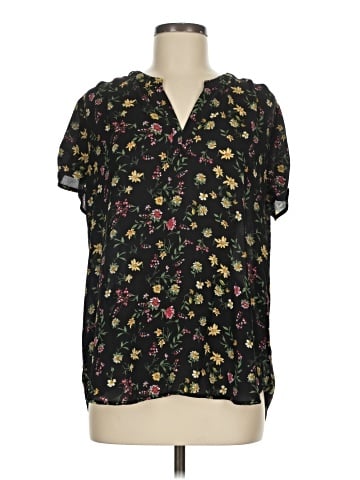 Pleione Short Sleeve Blouse (view 1)