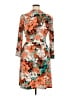 Anne Klein Print Orange Cocktail Dress Size XL - photo 2