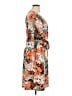 Anne Klein Print Orange Cocktail Dress Size XL - photo 4