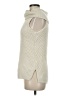 Max Studio Ivory Sleeveless Blouse Size M - photo 5