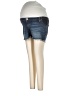 Gap - Maternity Blue Denim Shorts Size 4 Maternity - photo 1
